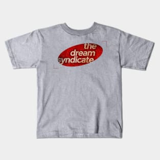 The Dream Syndicate - simple red elips vintage Kids T-Shirt